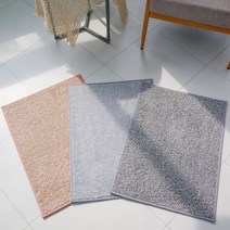 [인룸] 단모 베이직 샤기 발매트 3color, 단품