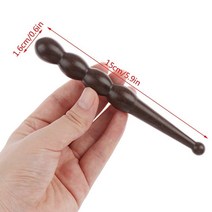 도자기괄사 긴 나무 스파 근육 롤러 스틱 1 개 셀룰 라이트 블래스터 깊은 조직 트리거 포인트 릴리스 셀프 풋 바디 마사지 도구, 15 As pic