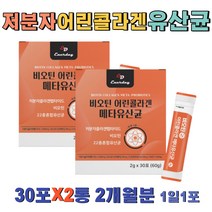 여성 유산균 히알루론산 애시도필러스 비타민C 2통 저분자 콜라겐 엘라스틴 biotin 락토바실러스 애시도필러스 브레베 밀크세라마이드 여자 중년 40대 50대 파라바이오틱스 스틱