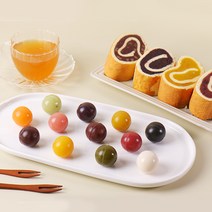 1913송정역시장 갱소년 구슬 양갱과 양갱 롤케이크 세트, 양갱 12개 양갱롤케이크 4개, 양갱 17g 양갱롤케이크 140g