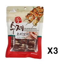 펫스토리 수제 꼬치 90g X3 / 오리꼬치 고기말이껌 _ 2210228EA, 쿠팡2 본상품선택