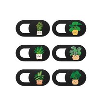 노트북 웹캠 커버 개인 정보 보호 모바일 컴퓨터 렌즈 카메라 엿보기 방지 보호 셔터 슬라이더 액세서리, 검은색