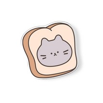 디자인 빅사이즈 아크릴 스마트톡 단품, 23.야옹이빵-러시안블루