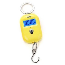 로드셀 디지털 정밀 센서 스프링 무게 규모 물고기 사냥 낚시 자전거 농장 4, YELLOW