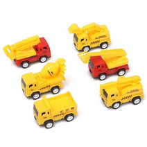 6종 건설중장비 모형 굴삭기 트럭 사다리차 미니어쳐