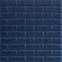 쿠셔니 폼블럭 인테리어 셀프도배 파벽돌 22장, 코발트블루