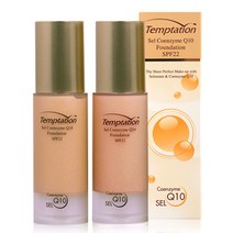 셀 코엔자임 Q10 파운데이션 43ml - 색상, 21호 베어베이지