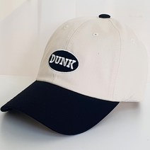 덩크모자 커플 얼굴작아보이는 남자 여자 공용 야구모자 핏예쁜 작은두상 투톤모자