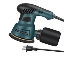 벨트샌딩기 전기 편심 샌더 목재 가공 가구 자동차 연마 기계 샌딩 플레이트 T40 300W 5 인치 125mm, 2.BLUE US Plug