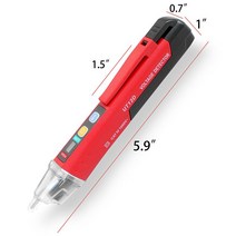 전압계 90-1000 볼트 전압 검출기 펜 비 접촉 AC 표시기 UNI-T 전원 케이블, 한개옵션0