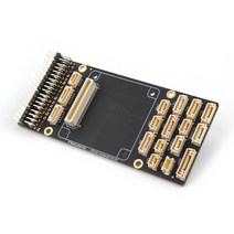 Pix32 V5 PixHawk Flight Controller RC Drone Multirotor 용 Holybro베이스 보드, 하나, 흑인과 금