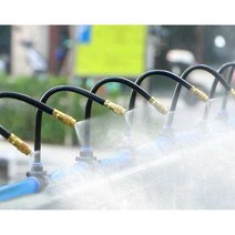 자동 텃밭 급수기 식물 관개 쿨러 화분 물주기 워터링, 5m 튜브 + 20cm 노즐 2세트