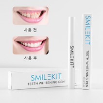 치아 미백 치아 누런때 제거 브라이트닝 젤펜 셀프 치아 미백 제, 1개
