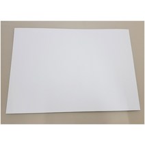 명진문구 마분지 백표지 A3 350g 100매