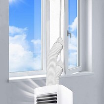 4평에어컨 텐트에어컨 무시동 초소형 차박 야외 3평 에어컨 창 씰 for 휴대용 airlock flexible cloth sealing plate window seal with, 5m
