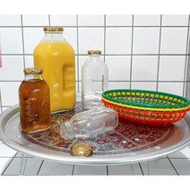 델몬트 훼미리 쥬스병 보리차병 레트로 감성 물병 4size, 180ml, 1개