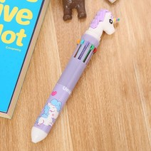 캐릭터볼펜 귀여운볼펜 볼팬 팬시도매 캐릭터상품 퍼플 다색10색, 상세페이지 참조, 상세페이지 참조