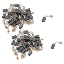 그라인더집진커버 60Pcs 카본 모터 브러쉬 Dremel 전기 용 로터리 도구 예비 부품 수리 (12X8x5mm 베이스), 한개옵션0