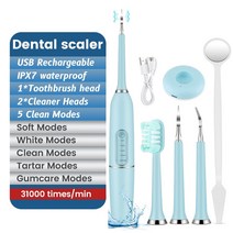 치아 세정기 직수 잇몸 마사지기 구강 수압 칫솔 전기 진동 치석 제거제 소닉, C형