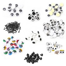 인형눈알재료 눈알공예 모음, 03) 15mm / 약 24입, J 휄트눈알