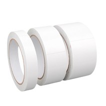 얇은 종이양면테이프 20m 유리용접착테입 잘찢어지는 슬림형, 폭, 18mm