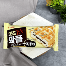 쿨아이스크림) 잇츠와플초코쿠키x옥동자 3개, 단품