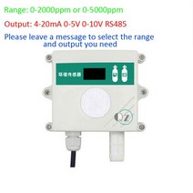10000ppm CO2 가스 농도 감지 센서 온실 이산화탄소 송신기 RS485 Modbus, 07 OLED CO2