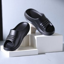 [최신상]엑스솔 기능성 33 리커버리 슬리퍼(슬라이드)_모던블랙