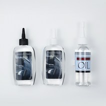 미용가위 이발기 전용 크리너 앤 오일 100ml, 1번(블랙, 화이트 랜덤), 1개