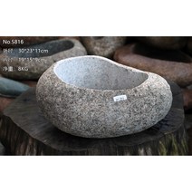대형 물확 돌확 돌수반 도자기 연꽃 꽃꽃이 수반 수경 수생 식물 연꽃 특이한 화분 인공연못, 5816