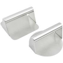 햄버거 고기 프레스 고기 성형 그릴 패티 메이커, 나무 손잡이 원형 14cm