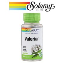 Solaray valerian root 발레리안 뿌리 470mg 100캡슐