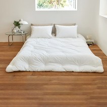 모던하우스 (온) 60수 고밀도순면 바이오워싱 싱글차렵세트 아이보리