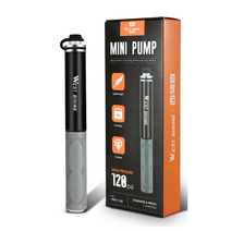 자클라이 웨스트바이킹 자전거 휴대용 펌프 공기주입기 YP1120, 블랙, 1개