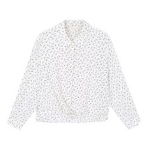 SI (씨) [22F/W] 묶음장식 프린트 블라우스 (SFBAI2413)
