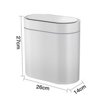 자동쓰레기통 화장실 센서 욕실 스마트 휴지통 KOHEEL 인덕션 쓰레기통 자동 주방용 전기 터치 종이 바구니, 2