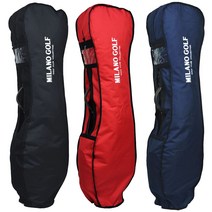 밀라노 골프백 항공커버 캐디백 항공백 가방 방수, 하프백항공커버 블랙