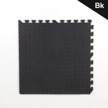 보온재 스포츠 보호 리프 그레인 바닥 매트 개 요가 피트니스 미끄럼 방지 접합 러그 두꺼운, Black+12pcs
