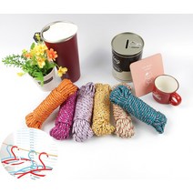 캠핑로프 캠핑 텐트 타프 빨래줄 튼튼 밧줄 로프10m 1P, 상세페이지 참조