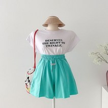 코코젠 하로 파스텔 절개 밴딩 반바지