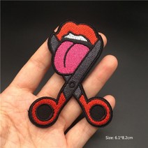 와펜 화재 뱀 고래 자수 패치 의류 diy 배지 철 패치 아플리케 옷 스티커 바느질, 하늘색