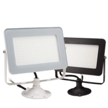 장수램프 LED 투광등 투광기 30W 50W 70W 100W 블랙 화이트(방수등급IP67) 간판등 야외조명등(주광색 전구색)백광산업안전, 50W 화이트(전구색-주황빛), 1개