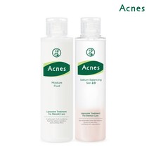 아크네스 세범 밸런싱 스킨 2.0 200ml + 모이스처 플루이드 150ml, 단품