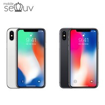 [중고]애플 아이폰X 공기계 최상급부터 케이스 방탄필름 케이블 포함 당일발송, 실버, 64GB, A급