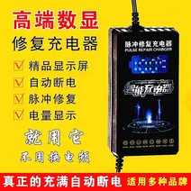 스마트자동 배터리 충전기 12v 복통용 납산 저축 작게 충전용건전지, T10-72V20AH 디지털리페어자동단전