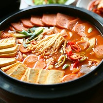 명장 송탄부대찌개 700g 밀키트 2-3인분 술안주 캠핑 요리 음식 집들이 간편조리식품, 1개