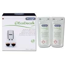 드롱기 DeLonghi EcoDecalk 커피 머신 스케일 제거 세정제 세척액 세척 용액 청소 물때 석회제거제 100ml x 4개입