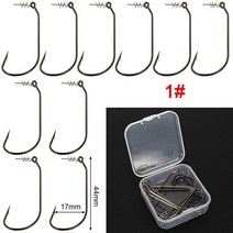떡밥 투척기 낚시 훅 10pcs 봄 핀 후크 파이크 소프트 Baits 민물 보트 태클 잠금 Fishhooks, 01 a