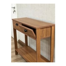 엔틱 미니 거실 복도 벽난로콘솔 Dresuar 티크 레트로 가구 콘솔