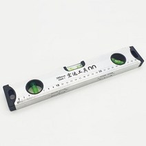 자석 수평자 300MM 수평대 수직 측정기 각도 수평계, 1개